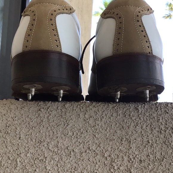 Footjoy classic leather/suede made 🇺🇸 great used conditions size 7/B women’s - Picture 11 of 12